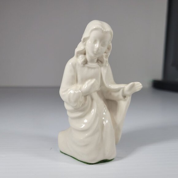 1958 Goebel Hummel Nativity VIRGIN MARY Figurine Sacrart Western Germany HX 281 - Picture 4 of 6